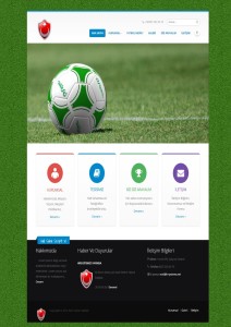 Halı Saha Web Tasarım - Halı Saha Sitesi - Halısaha Web Tasarımı
